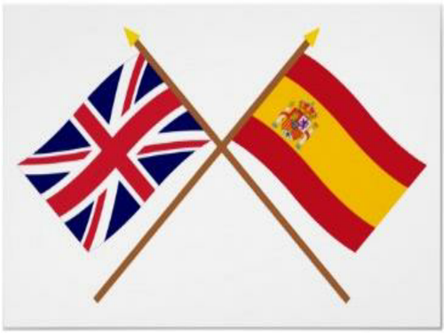 Spanje's betrokkenheid met het Verenigd Koninkrijk